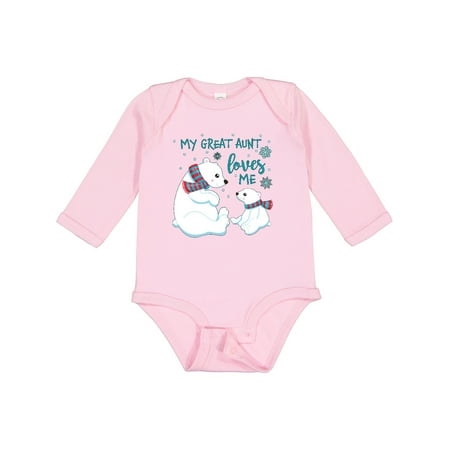 Inktastic My Great Aunt Loves Me- Cute Polar Bears Gift Baby Boy or Baby Girl Long Sleeve Bodysuit
Inktastic My Great Aunt Loves Me- Cute Polar Bears Gift Baby Boy or Baby Girl Long Sleeve Bodysuit