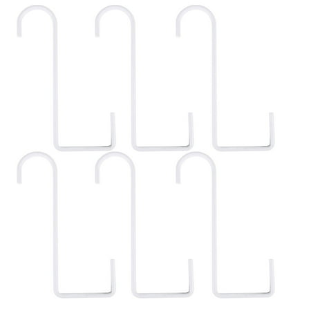 6Pcs Flower Basket Peg Fence Hook Wall Hanging Flowerpot Hanging Hooks Garden Planter Clothes Hanger (White)
6Pcs Flower Basket Peg Fence Hook Wall Hanging Flowerpot Hanging Hooks Garden Planter Clothes Hanger (White)