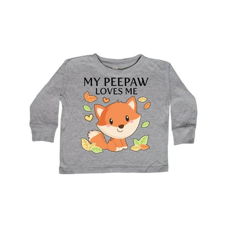 Inktastic My Peepaw Loves Me- little fox Gift Toddler Boy or Toddler Girl Long Sleeve T-Shirt
Inktastic My Peepaw Loves Me- little fox Gift Toddler Boy or Toddler Girl Long Sleeve T-Shirt