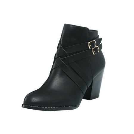 Boots for Women Clearance Deals! Verugu Western Cowboy Chunky Heel Ankle Booties Ankle Boots for Women Women Ankle Boots Solid Square High Heel Pointed Zip Shoes Cross Straps Belt Buckle Black 39
Boots for Women Clearance Deals! Verugu Western Cowboy Chunky Heel Ankle Booties Ankle Boots for Women Women Ankle Boots Solid Square High Heel Pointed Zip Shoes Cross Straps Belt Buckle Black 39