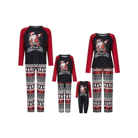 Raruxxin Family Parent-child Pajamas Set Cartoon Santa Claus Tops and Printed Trousers Home Clothes
Raruxxin Family Parent-child Pajamas Set Cartoon Santa Claus Tops and Printed Trousers Home Clothes