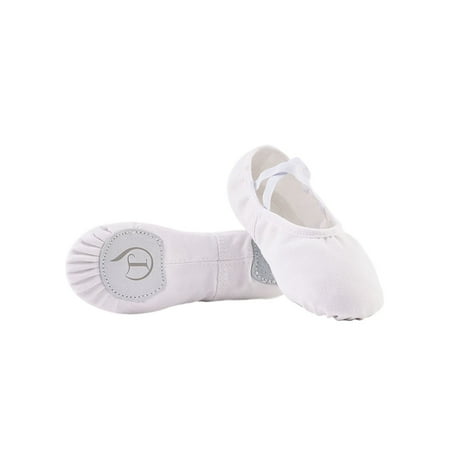 Lacyhop Womens Girls Ballet Dance Shoes Gymnastics Flats Split Sole Dancing Ballet Slippers White 6.5
Lacyhop Womens Girls Ballet Dance Shoes Gymnastics Flats Split Sole Dancing Ballet Slippers White 6.5