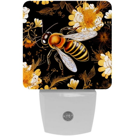 Bee LED Square Night Light - Modern and Stylish Plug-in Lamp for Bedside or Hallway - Energy Efficient and Soft Glow Indoor Lighting
Bee LED Square Night Light - Modern and Stylish Plug-in Lamp for Bedside or Hallway - Energy Efficient and Soft Glow Indoor Lighting