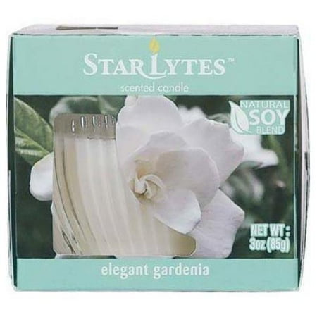 Candle Box 3Z Gardenia (12), PartNo 40297, by Star Candle, Dollar Program Ite,