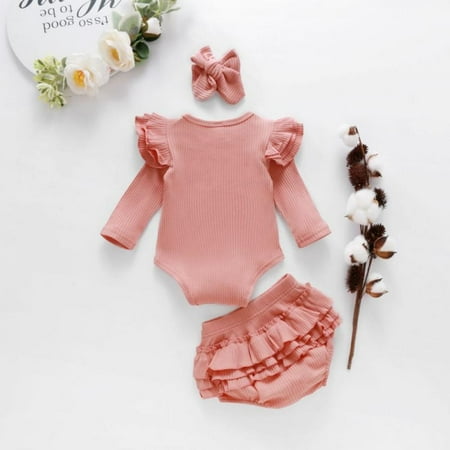Synpos 0-18Months Baby Girl Suit Casual Lovely Comfortable Soft Long Sleeve Flying Sleeve Briefs 
Synpos 0-18Months Baby Girl Suit Casual Lovely Comfortable Soft Long Sleeve Flying Sleeve Briefs