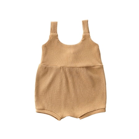 TheFound Newborn Baby Girls Romper Sleeveless Bodysuit Solid Summer Causal Jumpsuits Sunsuit
TheFound Newborn Baby Girls Romper Sleeveless Bodysuit Solid Summer Causal Jumpsuits Sunsuit