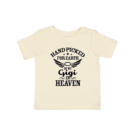 Inktastic Handpicked for Earth by My Gigi in Heaven with Angel Wings Gift Baby Boy or Baby Girl T-Shirt
Inktastic Handpicked for Earth by My Gigi in Heaven with Angel Wings Gift Baby Boy or Baby Girl T-Shirt