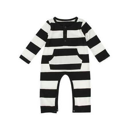 Raruxxin Newborn Infant Baby Boy Girl Kids Warm Striped Cotton Long Sleeve Romper Loose One-piece Jumpsuit Clothes
Raruxxin Newborn Infant Baby Boy Girl Kids Warm Striped Cotton Long Sleeve Romper Loose One-piece Jumpsuit Clothes
