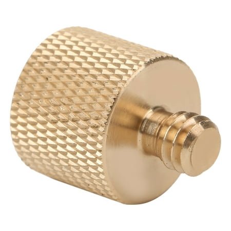 Zerone Brass Screw Adapter Brass Screw Adapter 1/4 Inch Male To 3/8 Inch Female Tripod Thread Reducer Screw Adapter Screw Adapter
Zerone Brass Screw Adapter Brass Screw Adapter 1/4 Inch Male To 3/8 Inch Female Tripod Thread Reducer Screw Adapter Screw Adapter