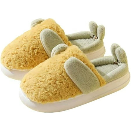 CoCopeaunt Cute Rabbit Furry House Slippers for Women Men Trendy Fluffy Warm Bear Indoor Shoes Anti-skip
CoCopeaunt Cute Rabbit Furry House Slippers for Women Men Trendy Fluffy Warm Bear Indoor Shoes Anti-skip