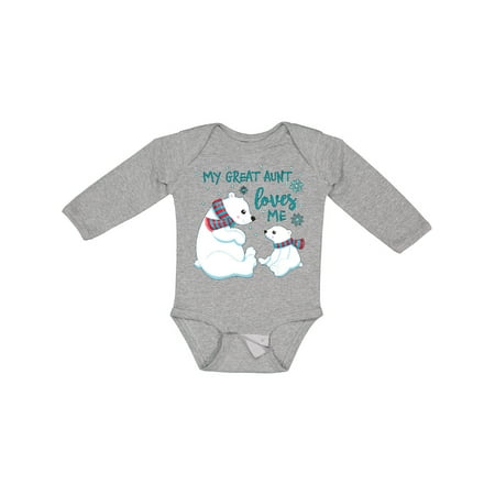 Inktastic My Great Aunt Loves Me- Cute Polar Bears Gift Baby Boy or Baby Girl Long Sleeve Bodysuit
Inktastic My Great Aunt Loves Me- Cute Polar Bears Gift Baby Boy or Baby Girl Long Sleeve Bodysuit