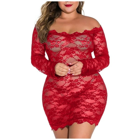 Medcursor Fashion Women Plus Size Underwear Lace Lingerie One-Piece Underwear Pajamas Set
Medcursor Fashion Women Plus Size Underwear Lace Lingerie One-Piece Underwear Pajamas Set