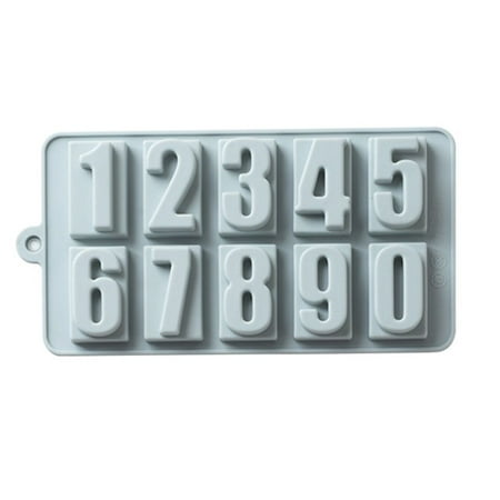 10 Slots Numeral Shape Numeral silicone mold Birthday Cake Decoration Mold Candy Pudding Chocolate Silicone Mould Baking Tools
10 Slots Numeral Shape Numeral silicone mold Birthday Cake Decoration Mold Candy Pudding Chocolate Silicone Mould Baking Tools