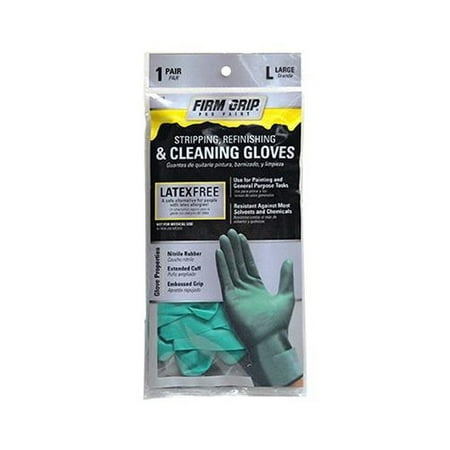 13213-26 Gloves for Stripping Refinishing & Cleaning Nitrile Rubber Large - Quantity 6
13213-26 Gloves for Stripping Refinishing & Cleaning Nitrile Rubber Large - Quantity 6