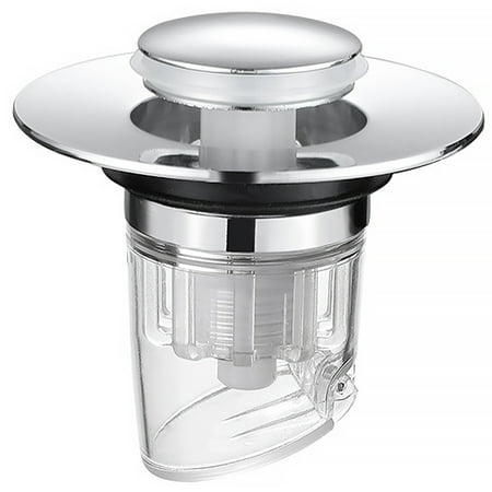 Bathroom Sink Stopper Anti Clogging Universal Sink Drain Strainer for 1.33-1.57in Drain Hole Push Type Basin Pop up Sink Drainer Filter with Hair Catcher for Kitchen
Bathroom Sink Stopper Anti Clogging Universal Sink Drain Strainer for 1.33-1.57in Drain Hole Push Type Basin Pop up Sink Drainer Filter with Hair Catcher for Kitchen