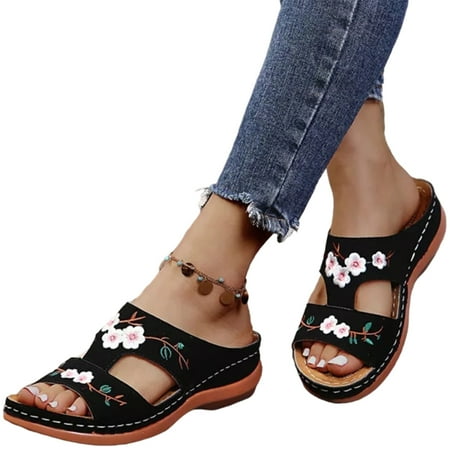 Women s Slippers Vintage Embroidery Design Valentine s Day Presents For Girls Black 41
Women s Slippers Vintage Embroidery Design Valentine s Day Presents For Girls Black 41