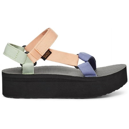 Teva Women s Flatform Universal Sandal Sherbet Multi- 1008844-SRMLT