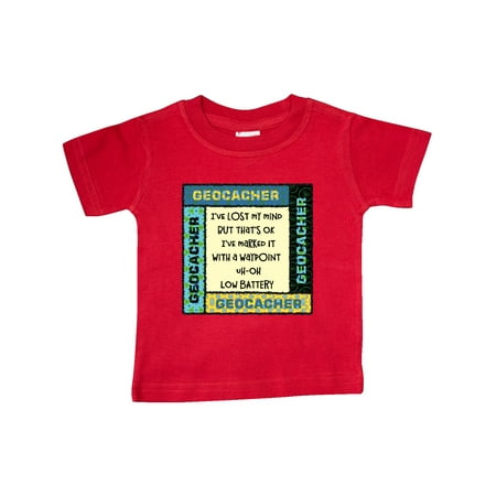 Inktastic Geocacher Lost Mind Patterns Gift Baby Boy or Baby Girl T-Shirt
Inktastic Geocacher Lost Mind Patterns Gift Baby Boy or Baby Girl T-Shirt