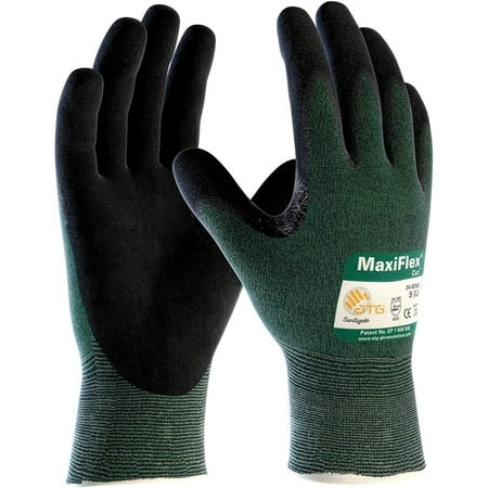 3 Pack GnHoCh 34-8743-XXL Cut Resistant Nitrile Coated Work Gloves with Green Knit Shell and Premium Nitrile Coated Micro-Foam Grip on Palm & Fingers Size 2XL
3 Pack GnHoCh 34-8743-XXL Cut Resistant Nitrile Coated Work Gloves with Green Knit Shell and Premium Nitrile Coated Micro-Foam Grip on Palm & Fingers Size 2XL