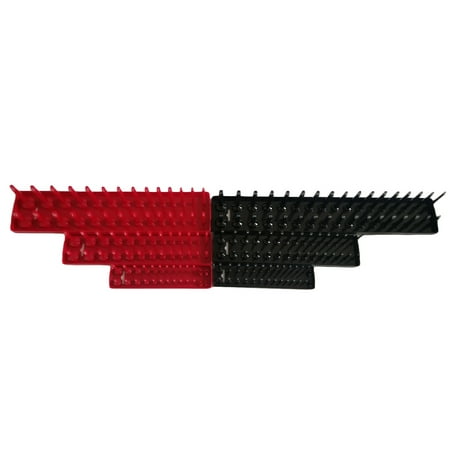 6pcs/1 Set Metric High Pole Long Sleeve Socket Organizer Inch Scocket Tray Rack Multifunctional Sleeve Bracket