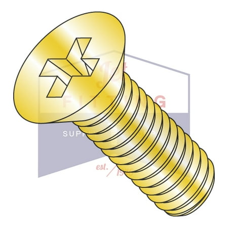 8-32 x 3/4 MS35190 Military Phillips Flat 82 Degree | Machine Screw | Fully Threaded | Coarse Thread | Steel | Cadmium Plated (Quantity: 5000)
8-32 x 3/4 MS35190 Military Phillips Flat 82 Degree | Machine Screw | Fully Threaded | Coarse Thread | Steel | Cadmium Plated (Quantity: 5000)
