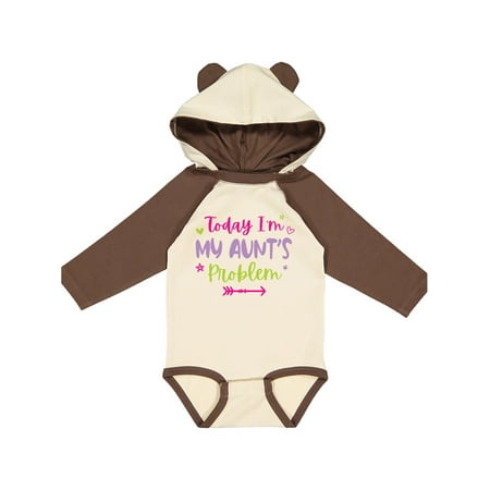 Inktastic Child Funny Today Im My Aunts Problem Gift Baby Girl Long Sleeve Bodysuit
Inktastic Child Funny Today Im My Aunts Problem Gift Baby Girl Long Sleeve Bodysuit
