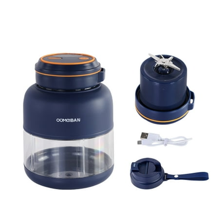 Guoxxzi Deals Portable Juicing Cup For Shakes Type C Rechargeable Portable Juicer Two Lids Interchangeable Use Fruit And Vegetable Juicing Cup
Guoxxzi Deals Portable Juicing Cup For Shakes Type C Rechargeable Portable Juicer Two Lids Interchangeable Use Fruit And Vegetable Juicing Cup