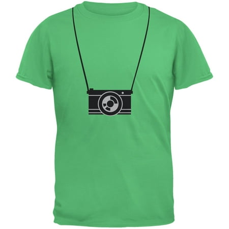 Hanging Camera Green Youth T-Shirt