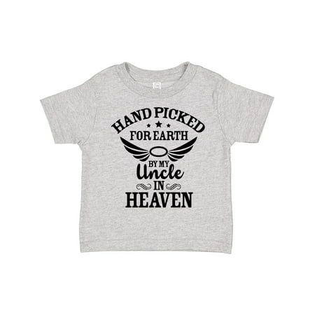 Inktastic Handpicked for Earth By My Uncle in Heaven with Angel Wings Boys or Girls Toddler T-Shirt
Inktastic Handpicked for Earth By My Uncle in Heaven with Angel Wings Boys or Girls Toddler T-Shirt