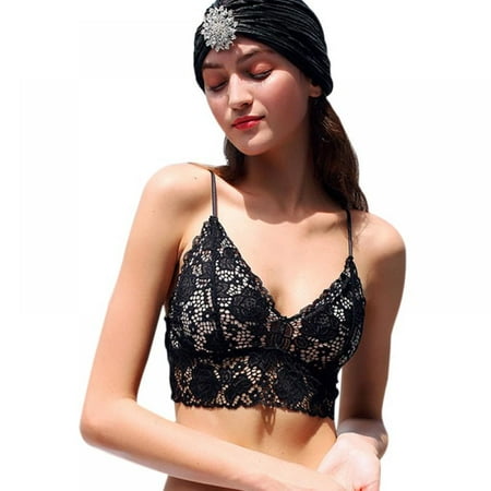 Women Lace Bras Seamless Gathers Triangle Cup Bra Solid Color Wire Free Tank Underwear
Women Lace Bras Seamless Gathers Triangle Cup Bra Solid Color Wire Free Tank Underwear