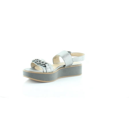 Naturalizer Carlyle Women s Sandals & Flip Flops Pewter Size 7 W