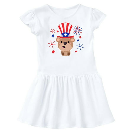 Inktastic 4th of July Cute Bear with Blue and Red Fireworks Gift Baby Girl Dress
Inktastic 4th of July Cute Bear with Blue and Red Fireworks Gift Baby Girl Dress