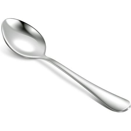 12-Piece Dinner Spoons Set Food Grade Stainless Steel Spoons for Home Kitchen or Restaurant - Mirror Polished Dishwasher Safe 7.3 Inch F122263
12-Piece Dinner Spoons Set Food Grade Stainless Steel Spoons for Home Kitchen or Restaurant - Mirror Polished Dishwasher Safe 7.3 Inch F122263