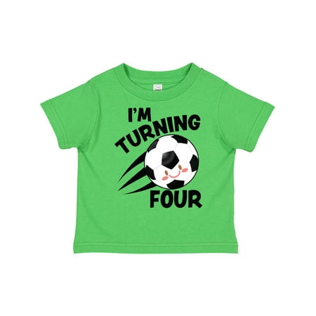 Inktastic I m Turning Four with Soccer Ball Gift Toddler Boy or Toddler Girl T-Shirt
Inktastic I m Turning Four with Soccer Ball Gift Toddler Boy or Toddler Girl T-Shirt
