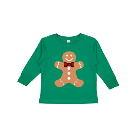 Inktastic Cute Gingerbread Man with Red Plaid Bowtie Boys or Girls Long Sleeve Toddler T-Shirt
Inktastic Cute Gingerbread Man with Red Plaid Bowtie Boys or Girls Long Sleeve Toddler T-Shirt