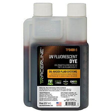 Tracerline HBF-TP3400-8 8 oz All-In-One UV Fluorescent Detection Dye