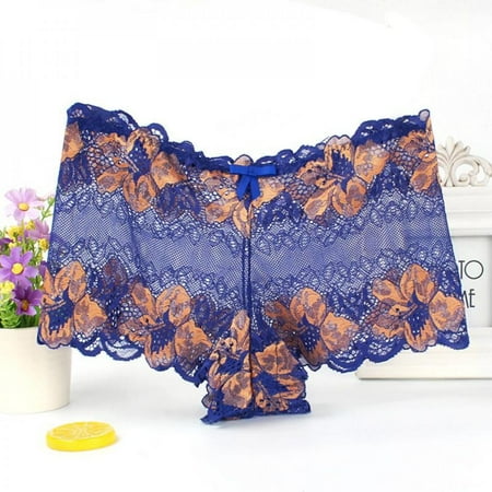 Big Sale!!Ladies Panties Lace Low Waist Panties Floral Hollow Briefs Lace Jacquard Women See-through Mesh Panties Underwear
Big Sale!!Ladies Panties Lace Low Waist Panties Floral Hollow Briefs Lace Jacquard Women See-through Mesh Panties Underwear