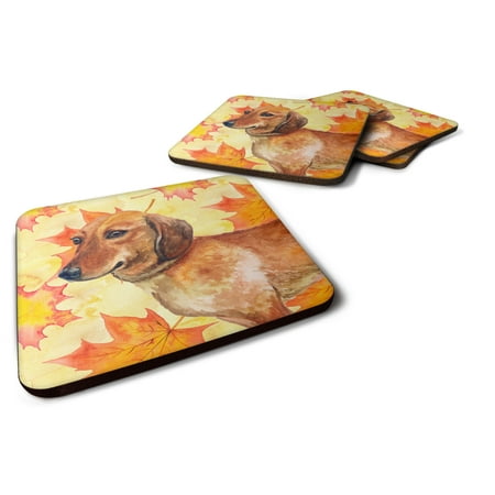 Carolines Treasures BB9913FC Dachshund Fall Foam Coaster Set of 4 Yellow 3 1/2 x 3 1/2 multicolor
Carolines Treasures BB9913FC Dachshund Fall Foam Coaster Set of 4 Yellow 3 1/2 x 3 1/2 multicolor