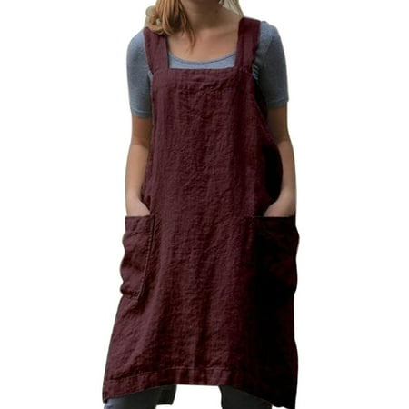 Sunisery Cotton Linen Aprons Solid Color Cross Bandage X Shape Back Kitchen Cooking Clothes
Sunisery Cotton Linen Aprons Solid Color Cross Bandage X Shape Back Kitchen Cooking Clothes