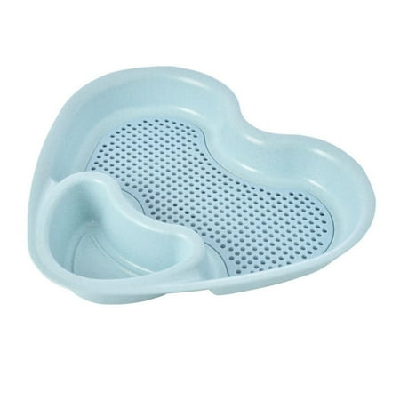 2 Cells Divided Plate 2-Layer Draining Design Heart Shaped Separate Dinning Food Tray Dishwasher Safe for Lunch Dinner Blue
2 Cells Divided Plate 2-Layer Draining Design Heart Shaped Separate Dinning Food Tray Dishwasher Safe for Lunch Dinner Blue
