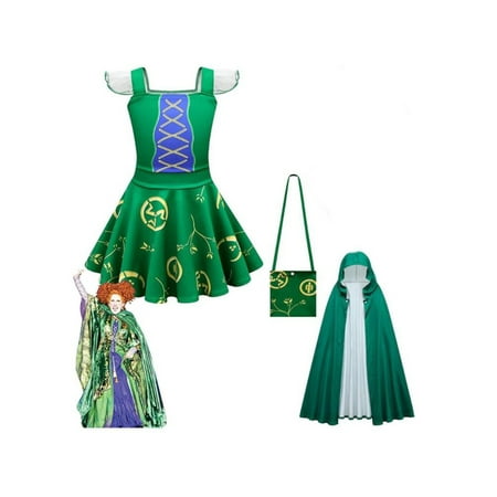 AmShibel Kid Party Dress Suit Halloween Cosplay Fly Sleeve Dress + Hooded Long Cloak + Cross Body Bag
AmShibel Kid Party Dress Suit Halloween Cosplay Fly Sleeve Dress + Hooded Long Cloak + Cross Body Bag