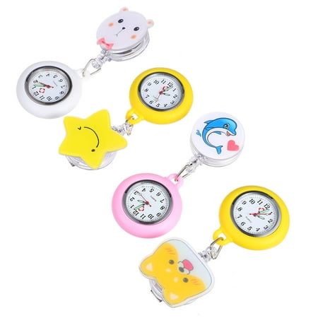 4pcs Cartoon Nurse Hanging Watch Stretchable Nursing Watch Student Hanging Watch
4pcs Cartoon Nurse Hanging Watch Stretchable Nursing Watch Student Hanging Watch