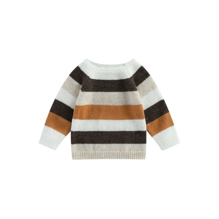 IZhansean Toddler Baby Boy Girl Knit Sweaters Long Sleeve Round Neck Pullover Tops Knitwear Dark Brown 6-12 Months
IZhansean Toddler Baby Boy Girl Knit Sweaters Long Sleeve Round Neck Pullover Tops Knitwear Dark Brown 6-12 Months