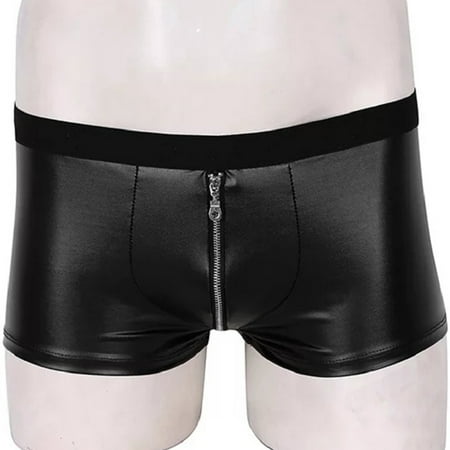 Cathalem Lingerie Men Mens Casual Solid Color Leather Shorts Sexy Soft Leather Taste Underwear Shorts Underwear Brief Set Pajamas Black Small
Cathalem Lingerie Men Mens Casual Solid Color Leather Shorts Sexy Soft Leather Taste Underwear Shorts Underwear Brief Set Pajamas Black Small
