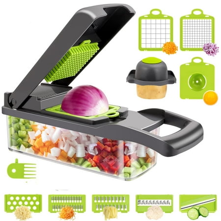 IMMEKEY Vegetable Chopper 13 in 1 Kitchen Mandoline Slicer Food Chopper