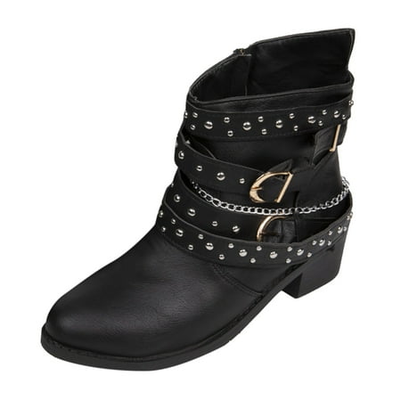 SEMIMAY Autumn And Winter Women Boots Women Boots Large Size Casual Fashion Square Heel Women Boots Black
SEMIMAY Autumn And Winter Women Boots Women Boots Large Size Casual Fashion Square Heel Women Boots Black