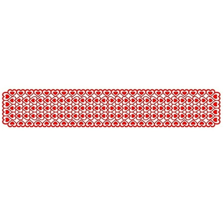 VerPetridure Valentine s Day Table Runner Decoration Red Heart Table Runner 35x183cmValentine s Day Table Flag Decoration Red Knitted Love Table Flag
VerPetridure Valentine s Day Table Runner Decoration Red Heart Table Runner 35x183cmValentine s Day Table Flag Decoration Red Knitted Love Table Flag