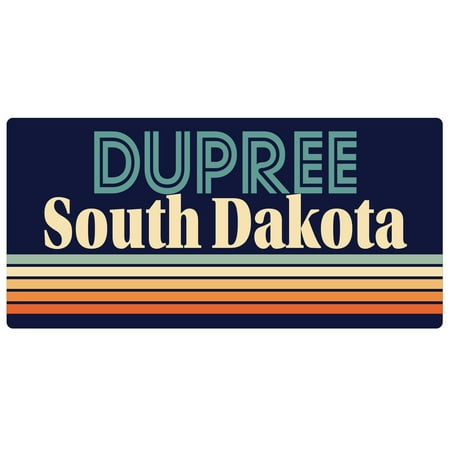 Dupree South Dakota 5 x 2.5-Inch Fridge Magnet Retro Design
Dupree South Dakota 5 x 2.5-Inch Fridge Magnet Retro Design
