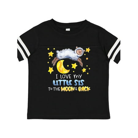 Inktastic I Love my Little Sis to the Moon and Back Cute Sheep Gift Toddler Boy or Toddler Girl T-Shirt
Inktastic I Love my Little Sis to the Moon and Back Cute Sheep Gift Toddler Boy or Toddler Girl T-Shirt