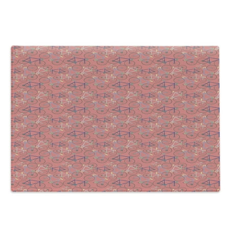 Bike Cutting Board Vintage Themed Repetitive Pattern of Colorful Retro Racing Bicycles Decorative Tempered Glass Cutting and Serving Board in 3 Sizes by Ambesonne
Bike Cutting Board Vintage Themed Repetitive Pattern of Colorful Retro Racing Bicycles Decorative Tempered Glass Cutting and Serving Board in 3 Sizes by Ambesonne